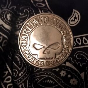 Vintage Harley Davidson Belt Buckle